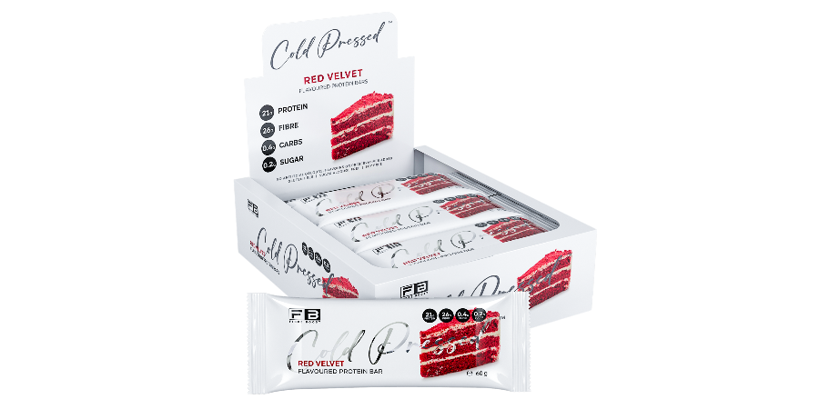 Fibre Boost Red Velvet Protein Bar 