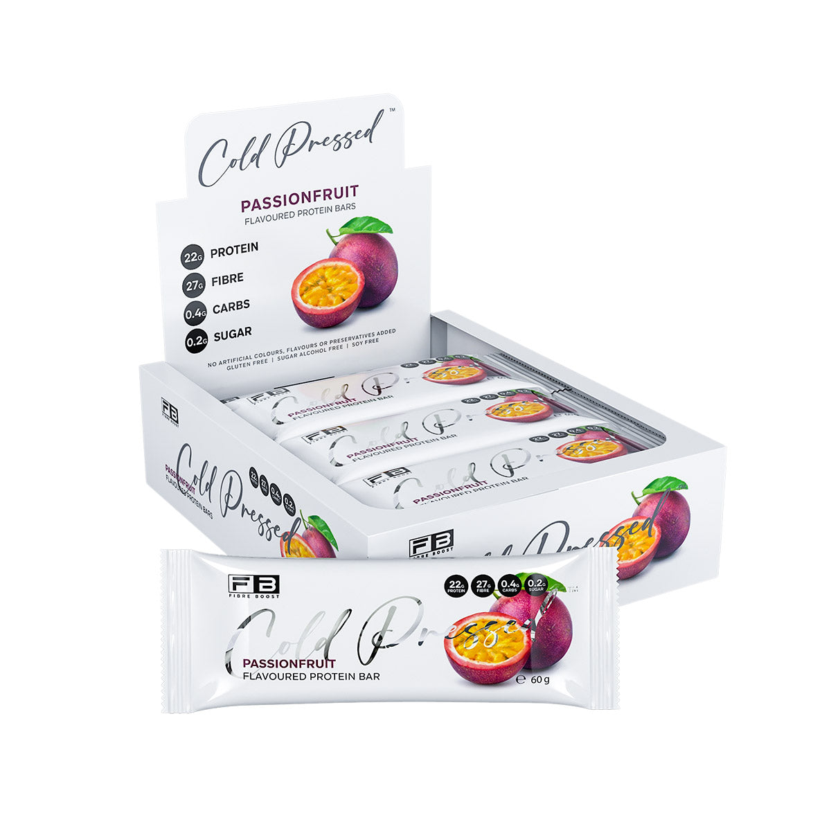 Passionfruit Protein Bar - Box of 12 - Keto Supplies