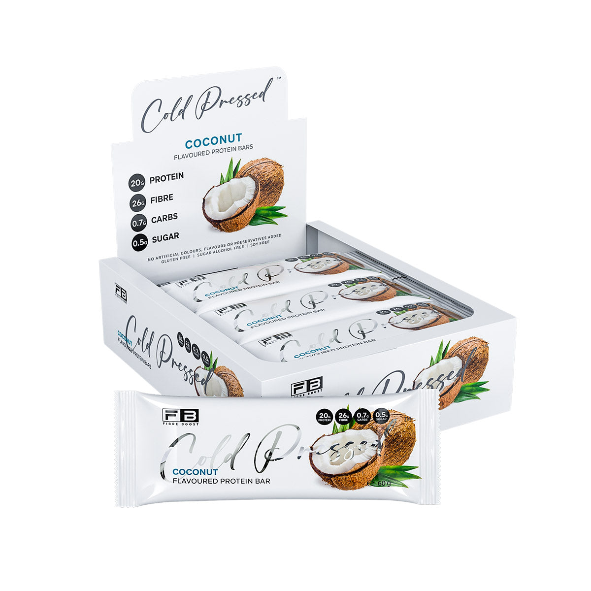 Coconut Protein Bar- Box of 12 - Keto Supplies