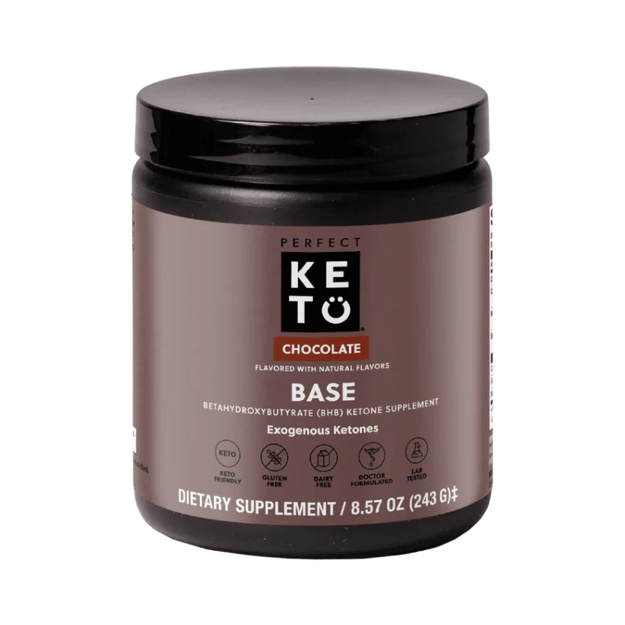 Perfect Keto BHB Chocolate 243g - Ketogenic Supplies