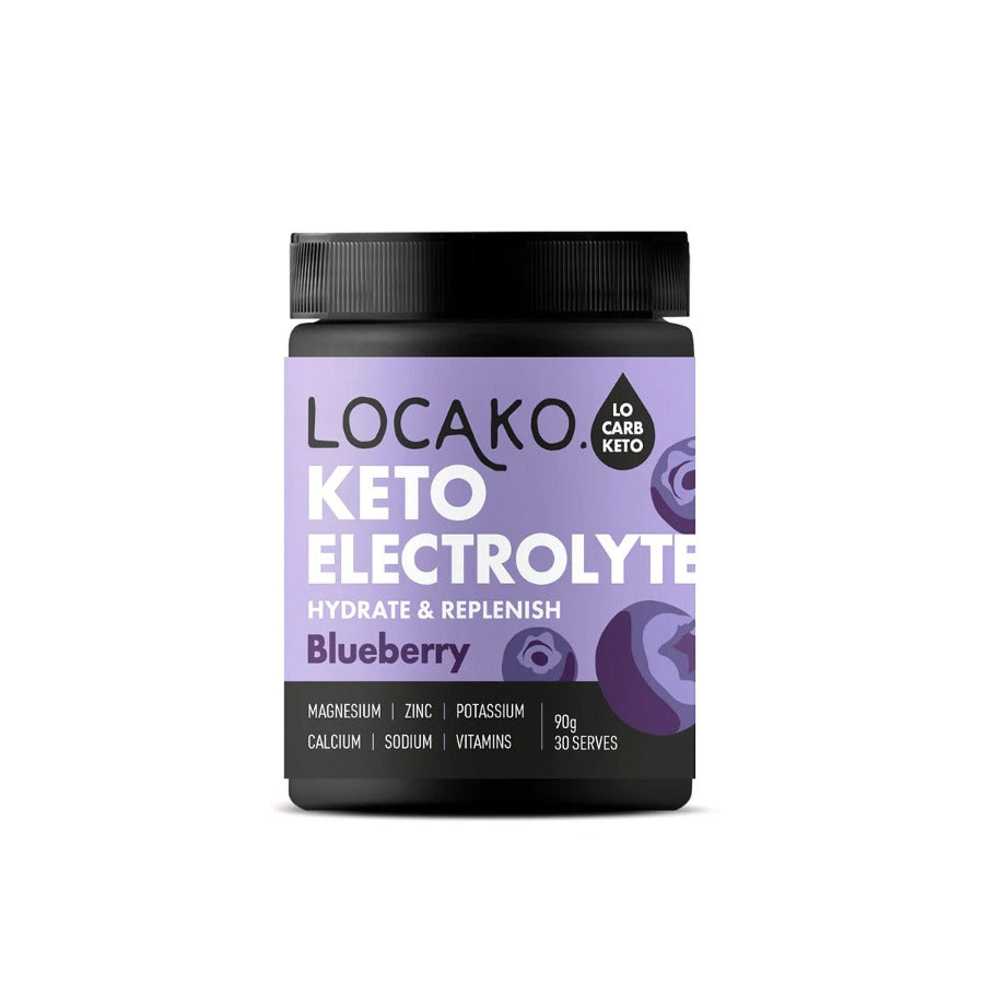 Locako Keto Electrolytes - Blueberry - 30 Serves - 90g