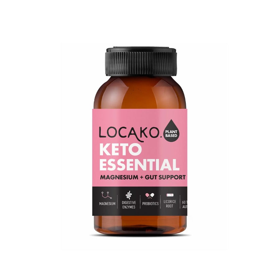 Keto Essential Magnesium & Gut Support - Locako - 60 caps