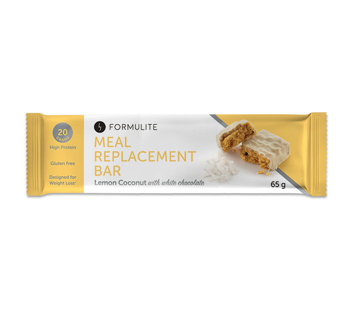 Lemon Coconut with White Chocolate Meal Replacement Bar