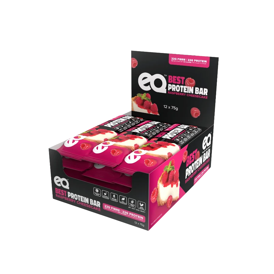 EQ Best Protein Bar Raspberry Cheesecake