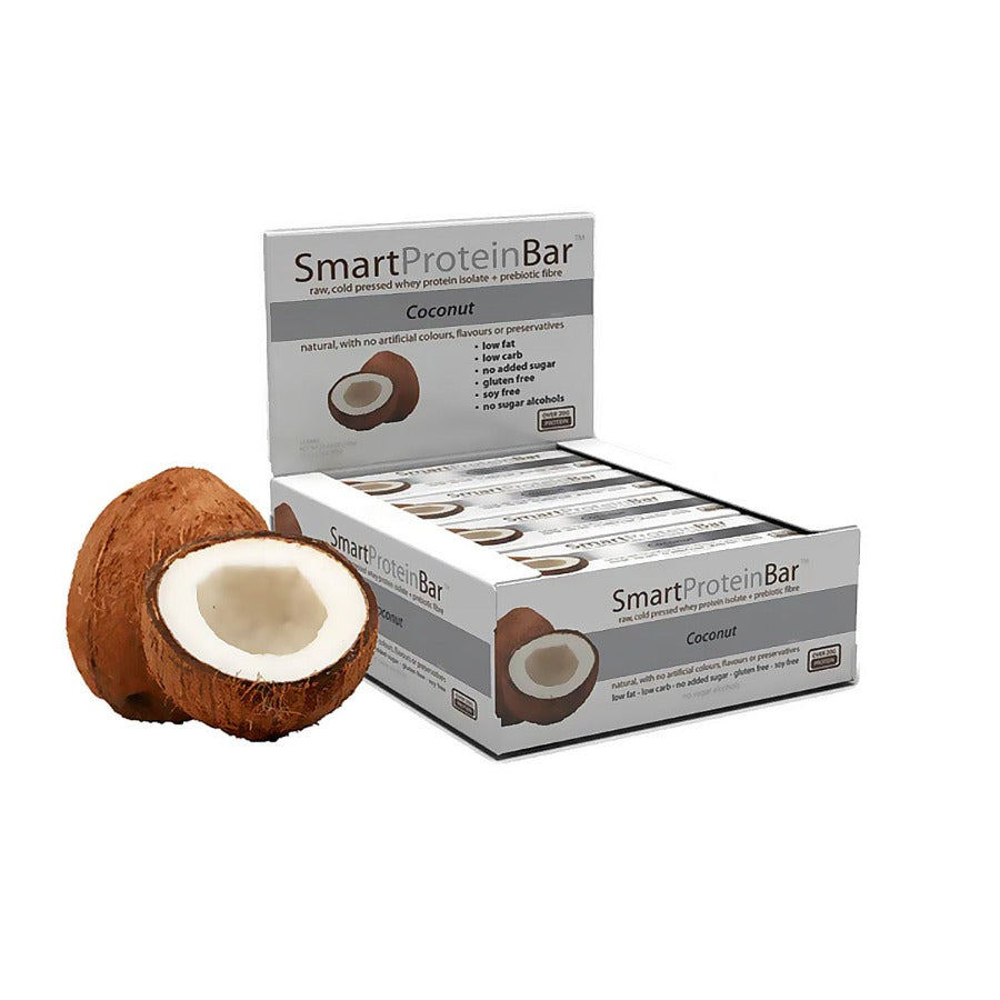 Smart Protein Bar - Coconut - Box of 12 - 720g - Ketogenic Supplies