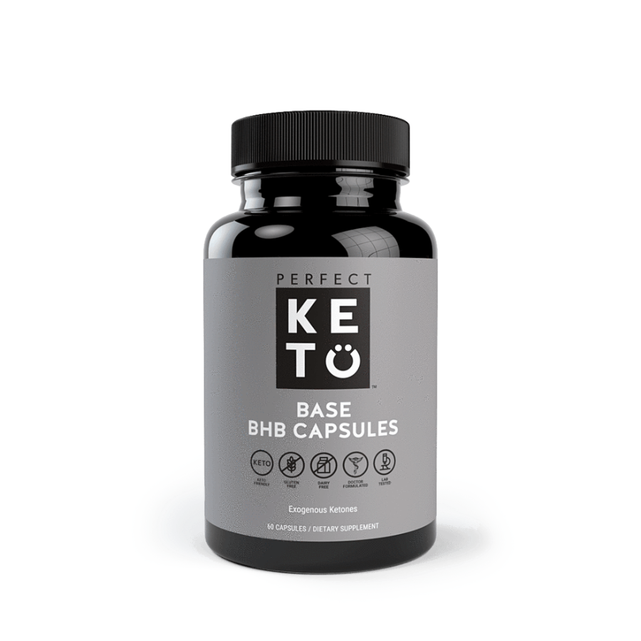 BHB Capsules - Perfect Keto - 60 Caps - Ketogenic Supplies