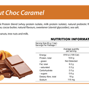 Smart Protein Bar - Peanut Choc Caramel - Box of 12 - 720g - Ketogenic Supplies